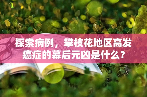 探索病例，攀枝花地区高发癌症的幕后元凶是什么？
