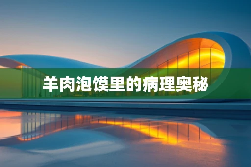 羊肉泡馍里的病理奥秘