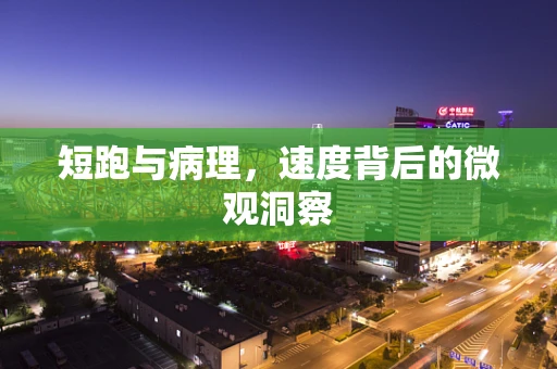 短跑与病理，速度背后的微观洞察