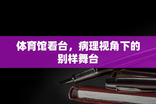 体育馆看台，病理视角下的别样舞台