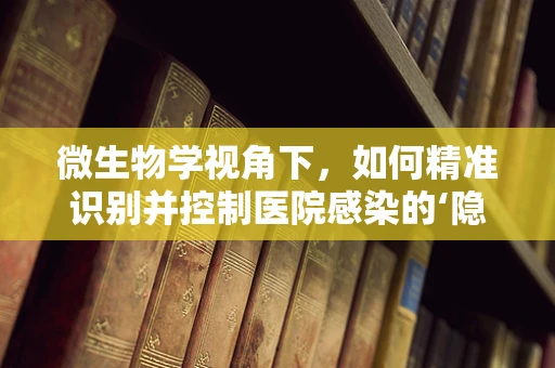 微生物学视角下，如何精准识别并控制医院感染的‘隐形杀手’？