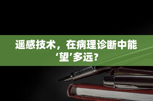 遥感技术，在病理诊断中能‘望’多远？