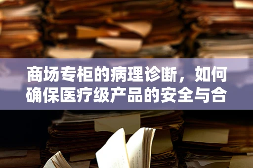 商场专柜的病理诊断，如何确保医疗级产品的安全与合规？
