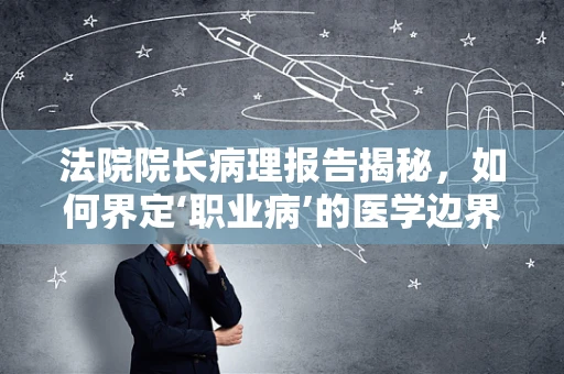法院院长病理报告揭秘，如何界定‘职业病’的医学边界？