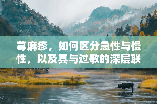 荨麻疹，如何区分急性与慢性，以及其与过敏的深层联系？