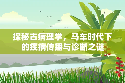 探秘古病理学，马车时代下的疾病传播与诊断之谜