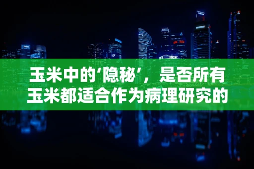玉米中的‘隐秘’，是否所有玉米都适合作为病理研究的‘模特’？