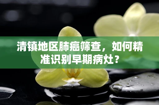 清镇地区肺癌筛查，如何精准识别早期病灶？