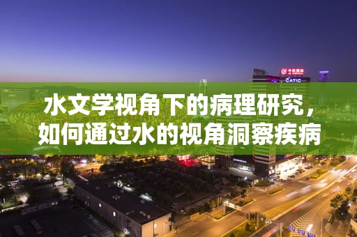 水文学视角下的病理研究，如何通过水的视角洞察疾病奥秘？