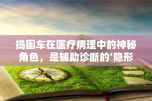 捣固车在医疗病理中的神秘角色，是辅助诊断的‘隐形助手’吗？