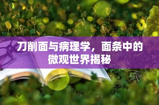 刀削面与病理学，面条中的微观世界揭秘