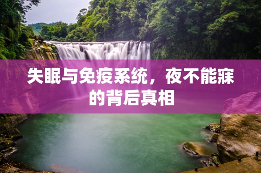 失眠与免疫系统，夜不能寐的背后真相