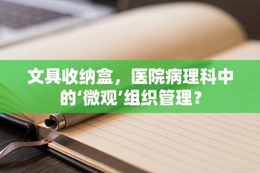 文具收纳盒，医院病理科中的‘微观’组织管理？