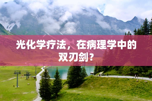 光化学疗法，在病理学中的双刃剑？