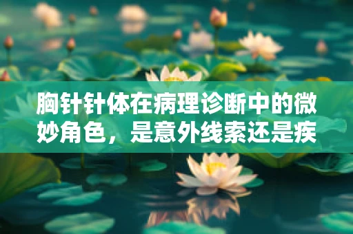 胸针针体在病理诊断中的微妙角色，是意外线索还是疾病标志？
