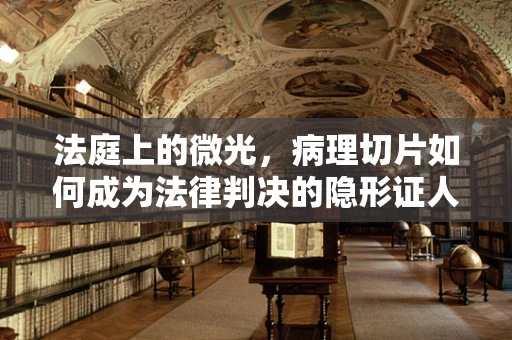 法庭上的微光，病理切片如何成为法律判决的隐形证人？