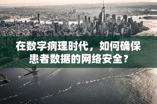 在数字病理时代，如何确保患者数据的网络安全？