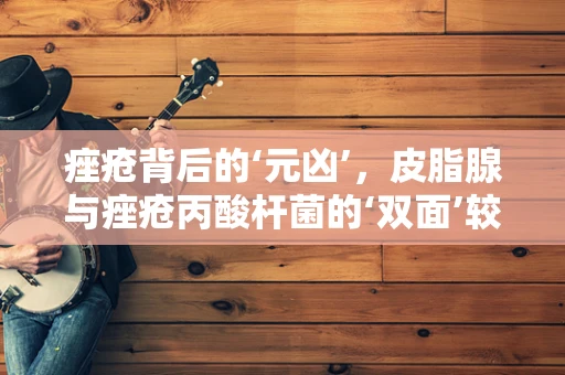 痤疮背后的‘元凶’，皮脂腺与痤疮丙酸杆菌的‘双面’较量