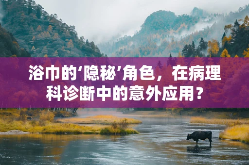 浴巾的‘隐秘’角色，在病理科诊断中的意外应用？