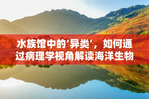 水族馆中的‘异类’，如何通过病理学视角解读海洋生物的‘水’中异常？