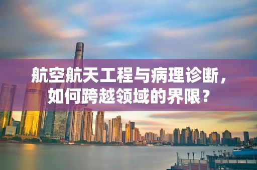 航空航天工程与病理诊断，如何跨越领域的界限？