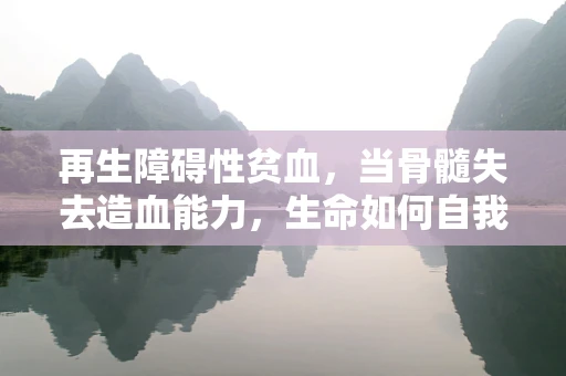 再生障碍性贫血，当骨髓失去造血能力，生命如何自我救赎？