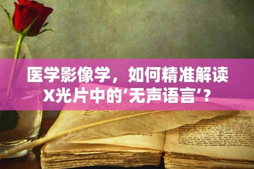 医学影像学，如何精准解读X光片中的‘无声语言’？