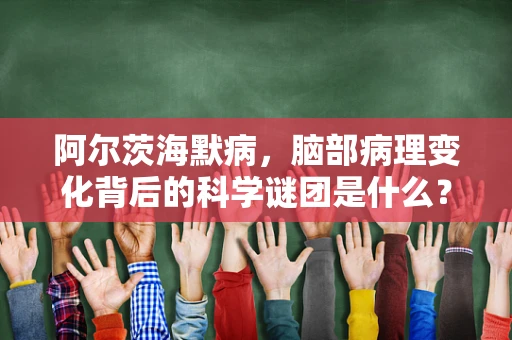 阿尔茨海默病，脑部病理变化背后的科学谜团是什么？