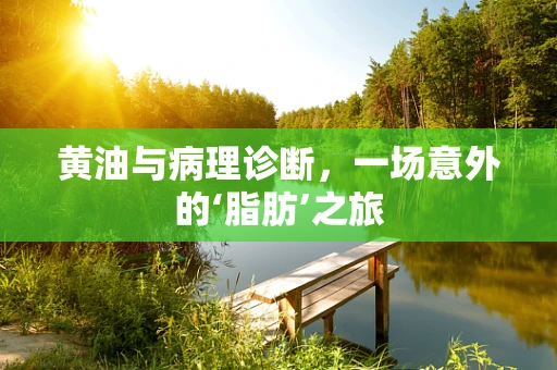 黄油与病理诊断，一场意外的‘脂肪’之旅