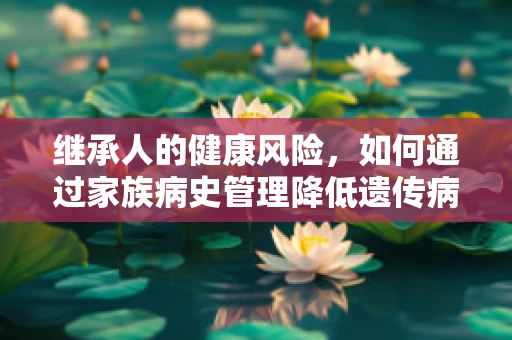继承人的健康风险，如何通过家族病史管理降低遗传病风险？