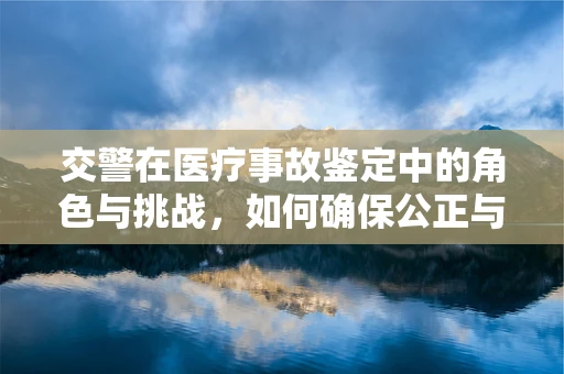 交警在医疗事故鉴定中的角色与挑战，如何确保公正与效率？