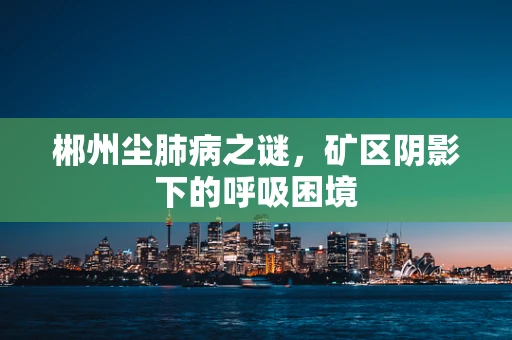 郴州尘肺病之谜，矿区阴影下的呼吸困境
