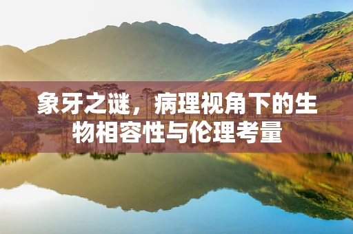 象牙之谜，病理视角下的生物相容性与伦理考量