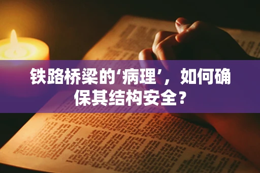 铁路桥梁的‘病理’，如何确保其结构安全？