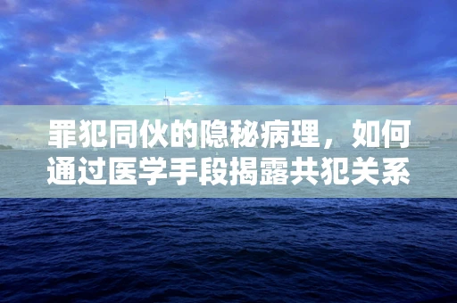 罪犯同伙的隐秘病理，如何通过医学手段揭露共犯关系？