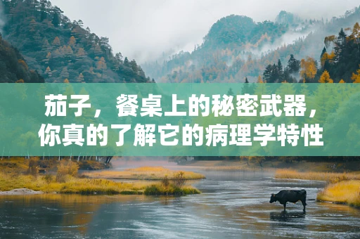茄子，餐桌上的秘密武器，你真的了解它的病理学特性吗？