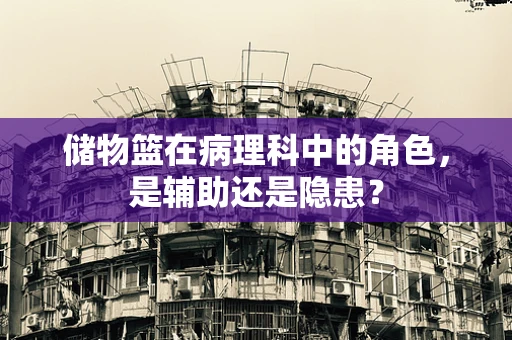 储物篮在病理科中的角色，是辅助还是隐患？
