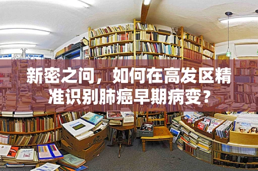 新密之问，如何在高发区精准识别肺癌早期病变？