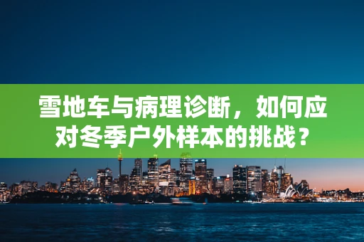 雪地车与病理诊断，如何应对冬季户外样本的挑战？