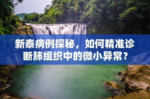 新泰病例探秘，如何精准诊断肺组织中的微小异常？