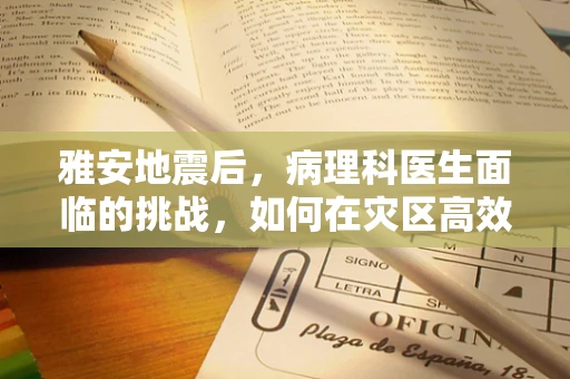雅安地震后，病理科医生面临的挑战，如何在灾区高效进行生物样本的冷链保存？