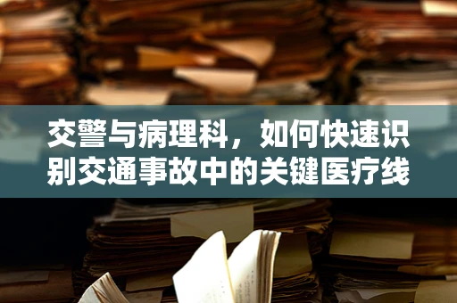交警与病理科，如何快速识别交通事故中的关键医疗线索？
