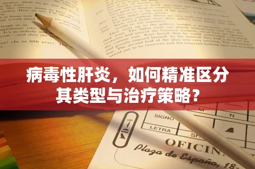 病毒性肝炎，如何精准区分其类型与治疗策略？