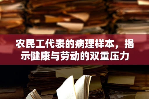 农民工代表的病理样本，揭示健康与劳动的双重压力