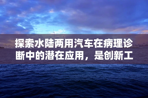 探索水陆两用汽车在病理诊断中的潜在应用，是创新工具还是概念性挑战？