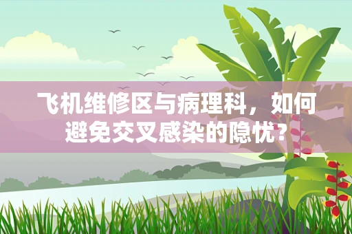 飞机维修区与病理科，如何避免交叉感染的隐忧？