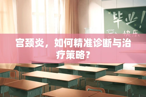 宫颈炎，如何精准诊断与治疗策略？