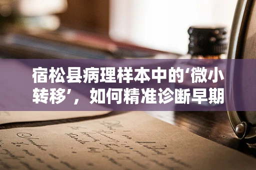 宿松县病理样本中的‘微小转移’，如何精准诊断早期癌症？