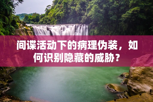 间谍活动下的病理伪装，如何识别隐藏的威胁？
