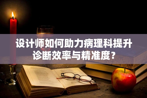 设计师如何助力病理科提升诊断效率与精准度？